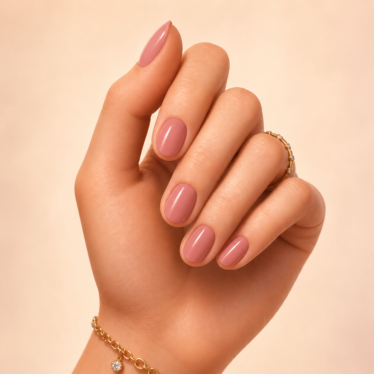 Gel Manicure example